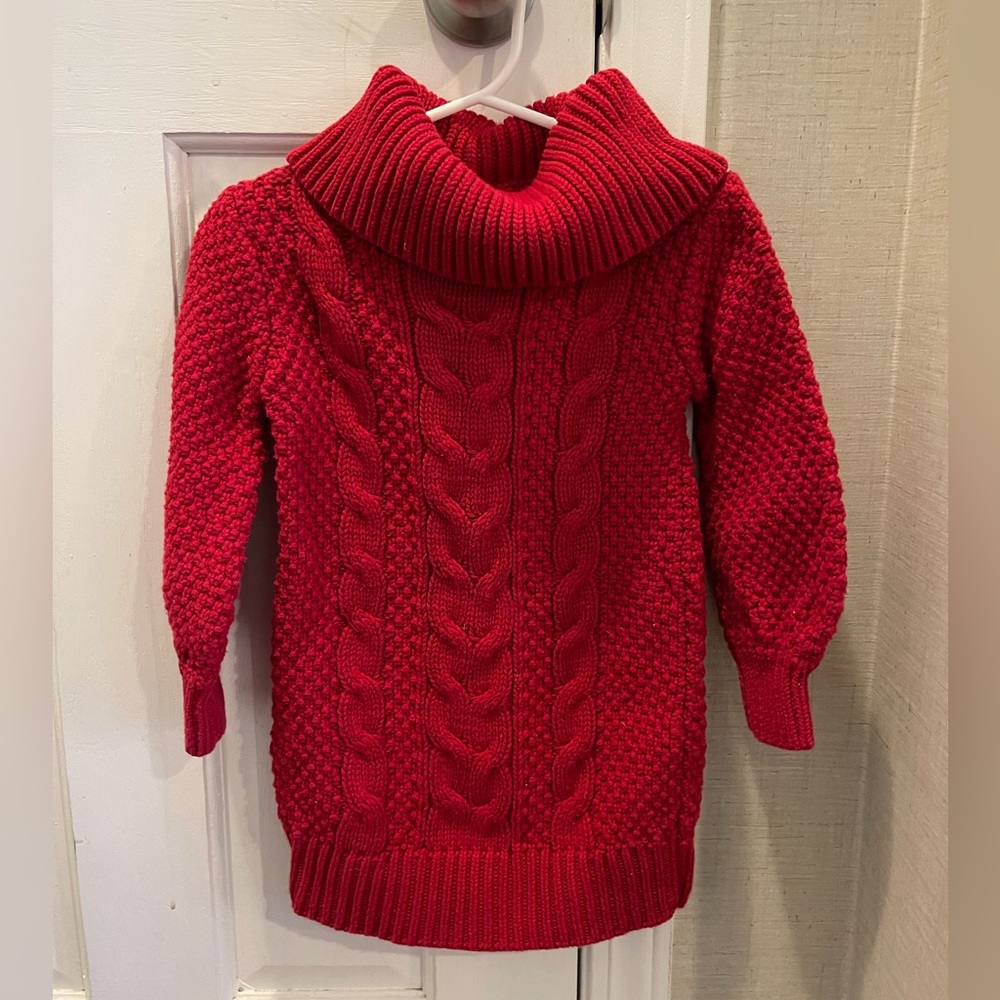 Toddler Girls Sweater Dress 3T